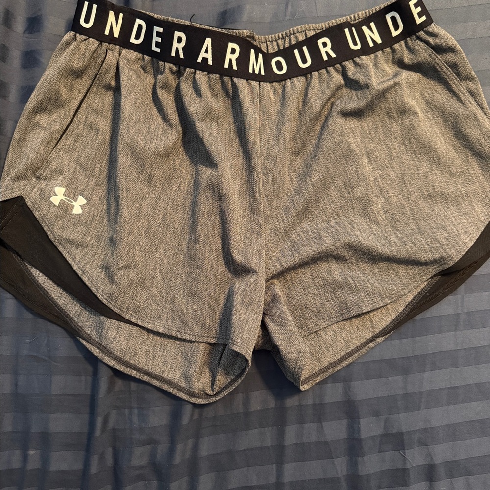 2 pair UA 3.0 play up shorts NWOT
